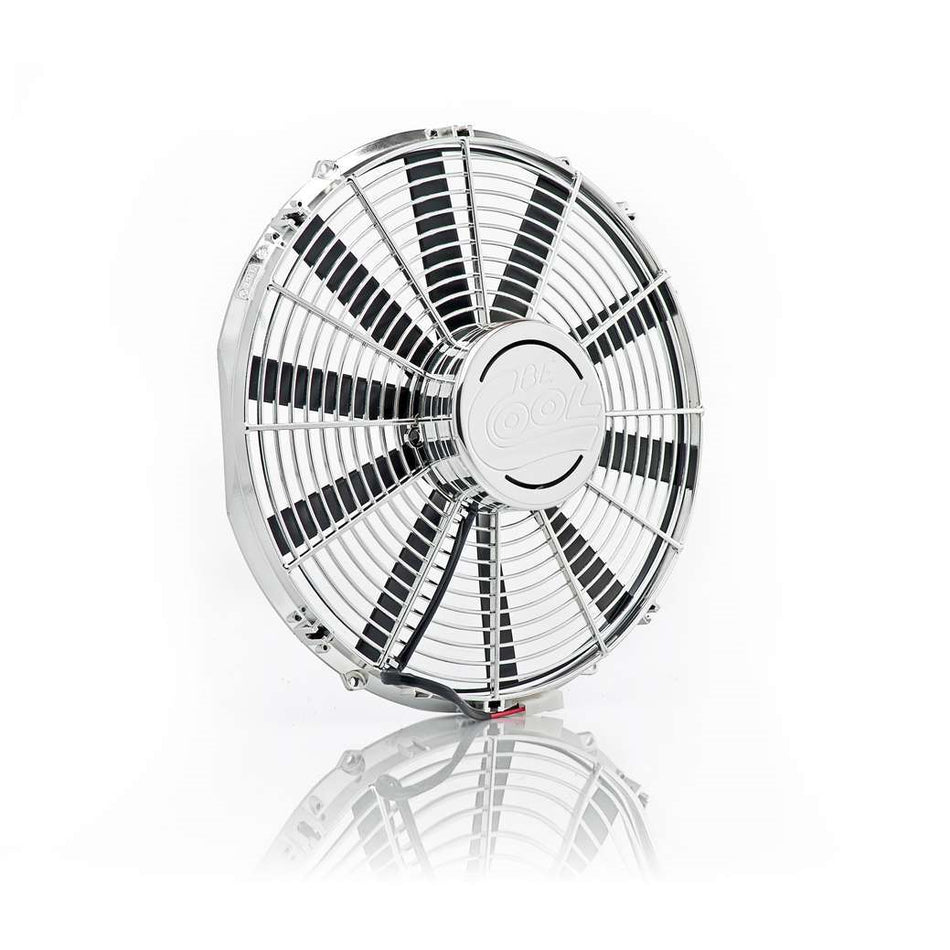Be Cool 16" Chrome Plated- High Torque- Electric