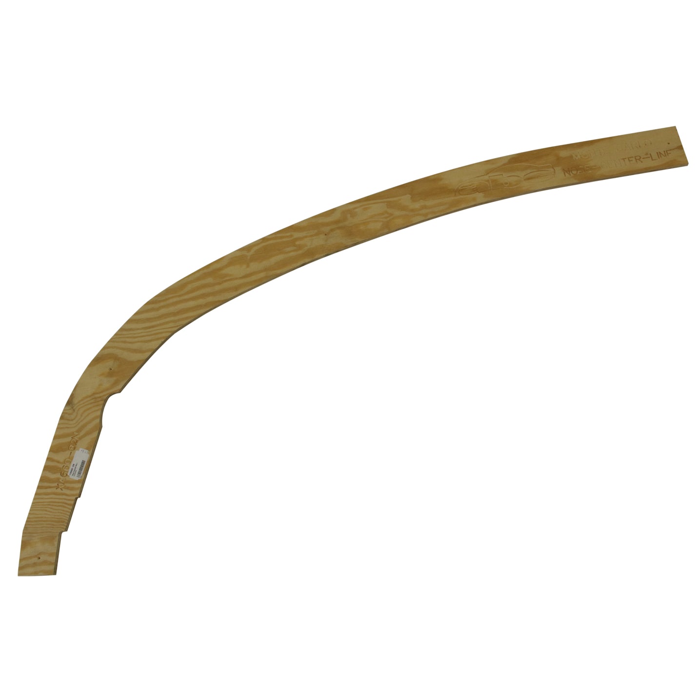 Five Star ABC Body Nose Centerline Template - Chevrolet SS / Toyota Camry - Wood