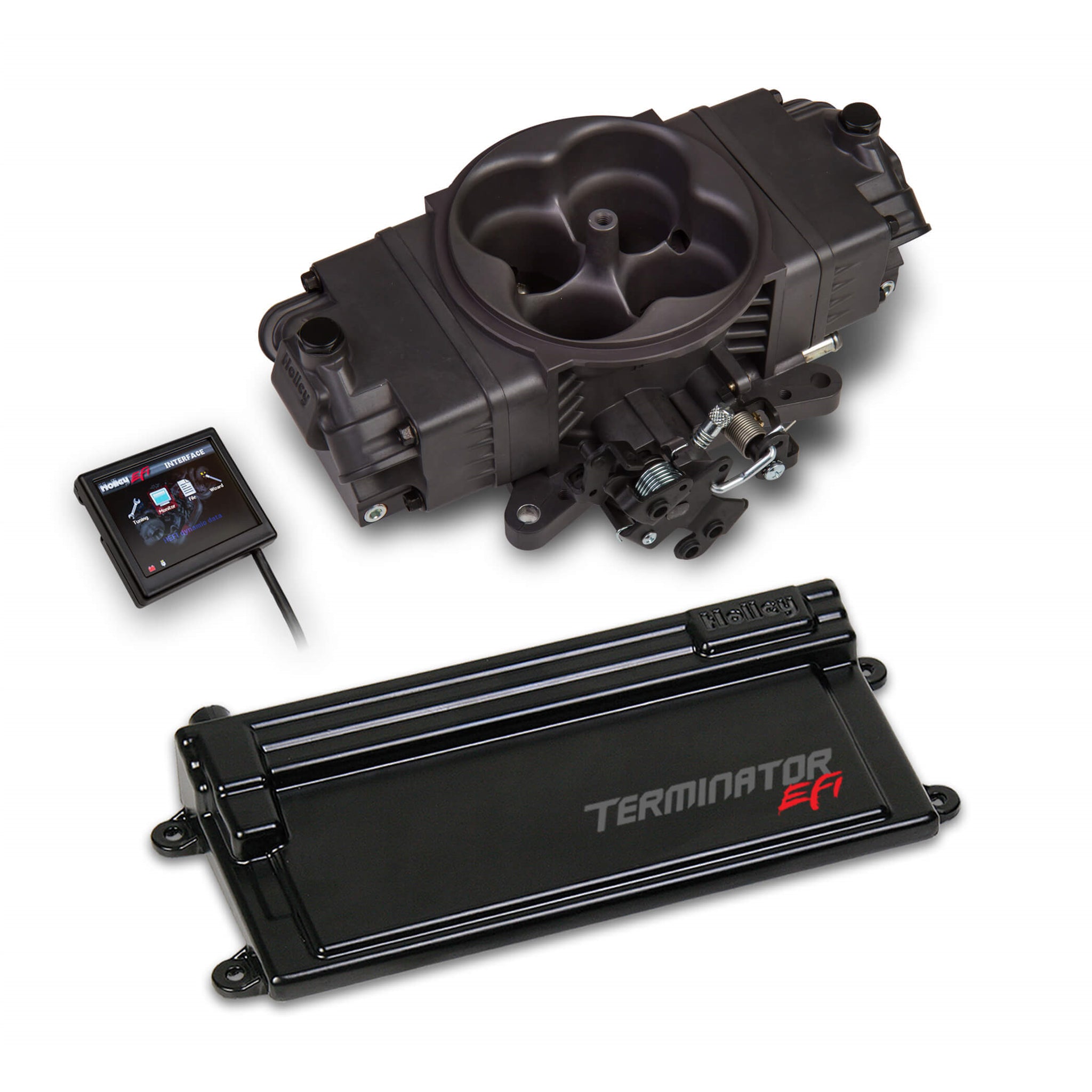 Holley EFI Terminator Stealth EFI w/ GM Transmission Control -Hard Core Gray