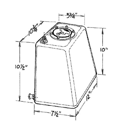 Jaz 3 Gallon Econo Rail Fuel Cell