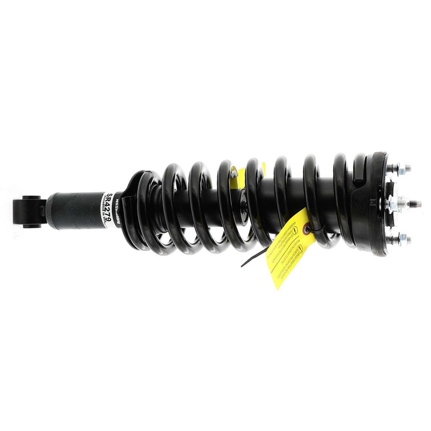 KYB Strut-Plus Twin-Tube Strut - Steel - Black Paint - Front - GM Light Truck 2004-12