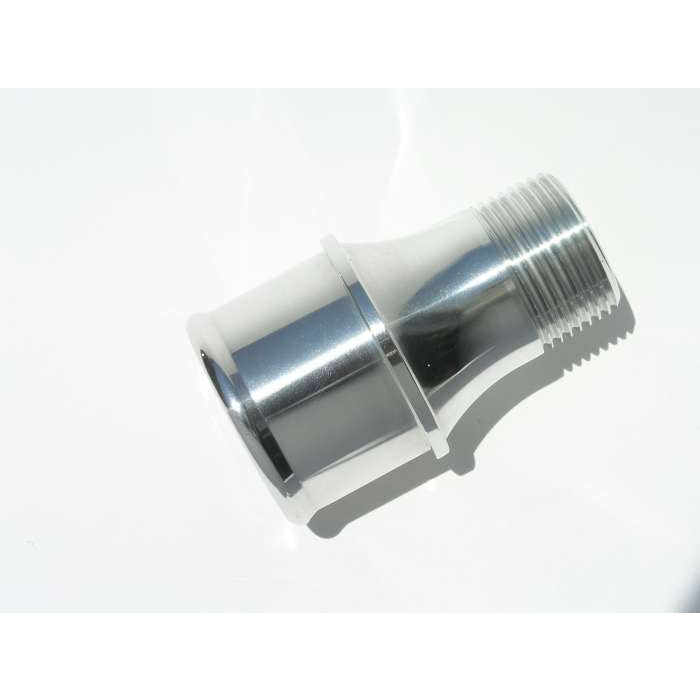 Meziere 1.75" Hose Water Pump Fitting Polished