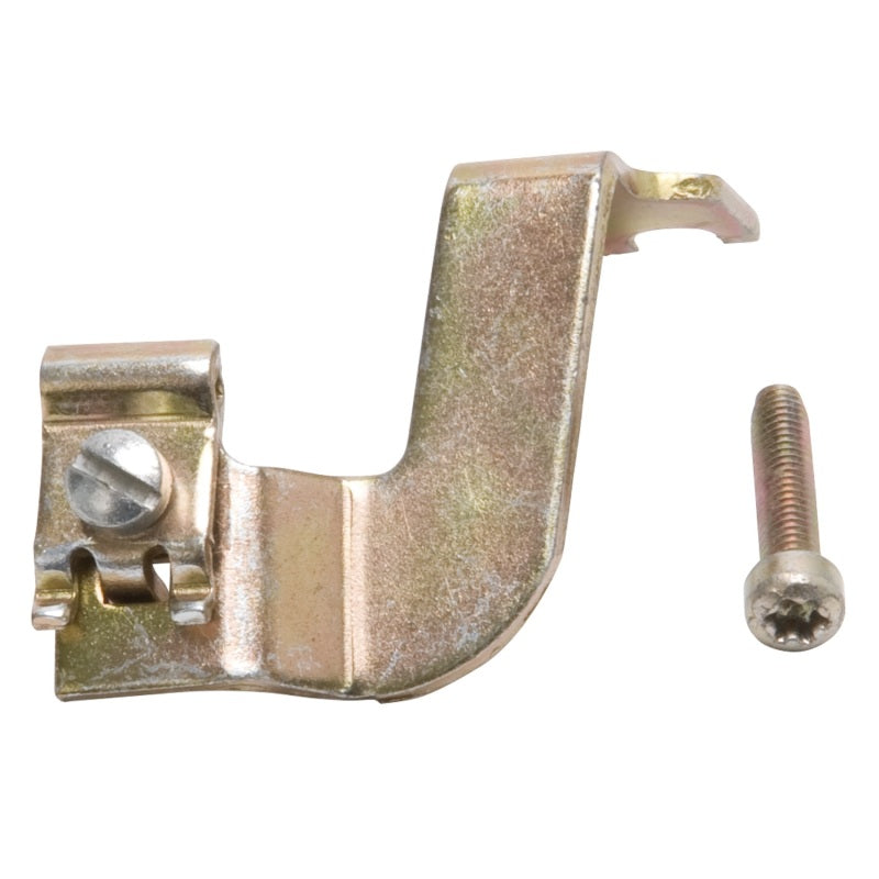 Edelbrock Steel Choke Cable Bracket Cadmium - Edelbrock Performer/Thunder Series Carburetors