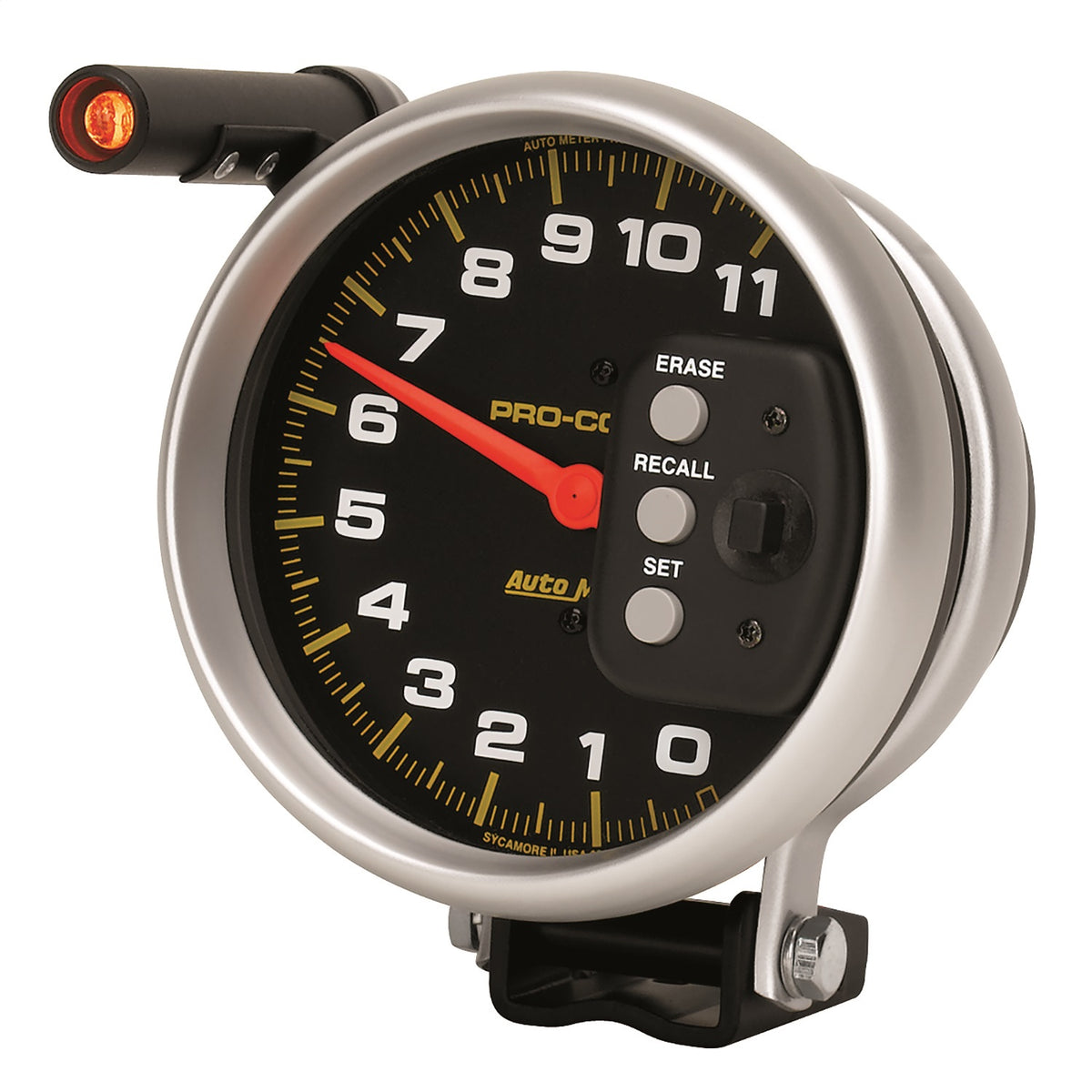 Auto Meter 11,000 RPM Pro-Comp II 5" Single Range Tachometer