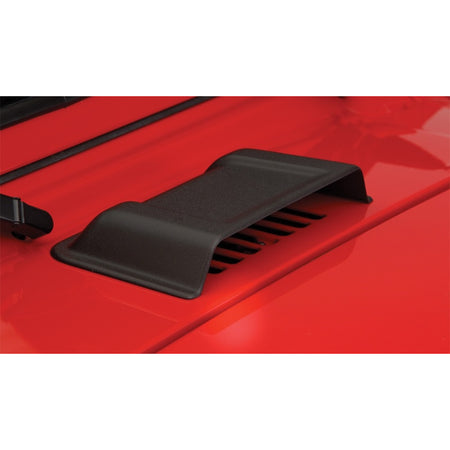 Bushwacker 98-15 Jeep Trail Armor Hood Scoop Black