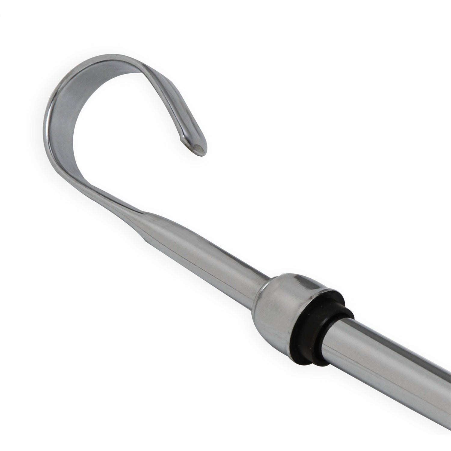 Weiand Engine Oil Dipstick Kit SB Ford In-Pan Chrome