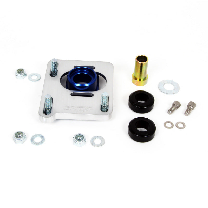 BBK Performance Strut Caster/Camber Plates Independent Caster/Camber Adjustment Aluminum Clear Anodize
