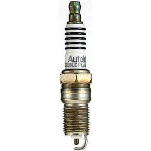 Autolite Spark Plugs Double Platinum Spark Plug 14 mm Thread 0.708" Reach Tapered Seat - Non Resistor