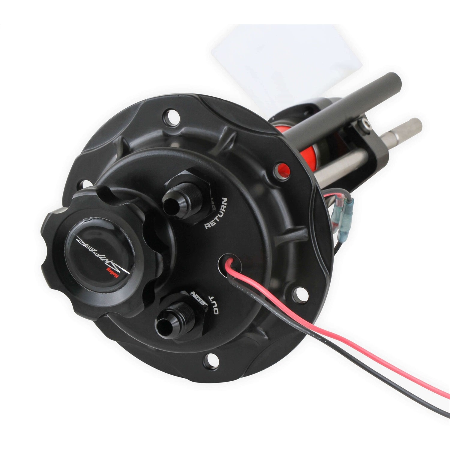 Sniper EFI Fuel Pump - Electric - In-Tank - 340 lph - 6AN inlet Port - 6AN Outlet Port - Black