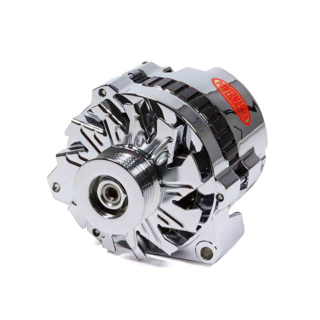 Powermaster Motorsports CS130 Alternator 140 amp - 6 Rib Serpentine Pulley - Straight Mount