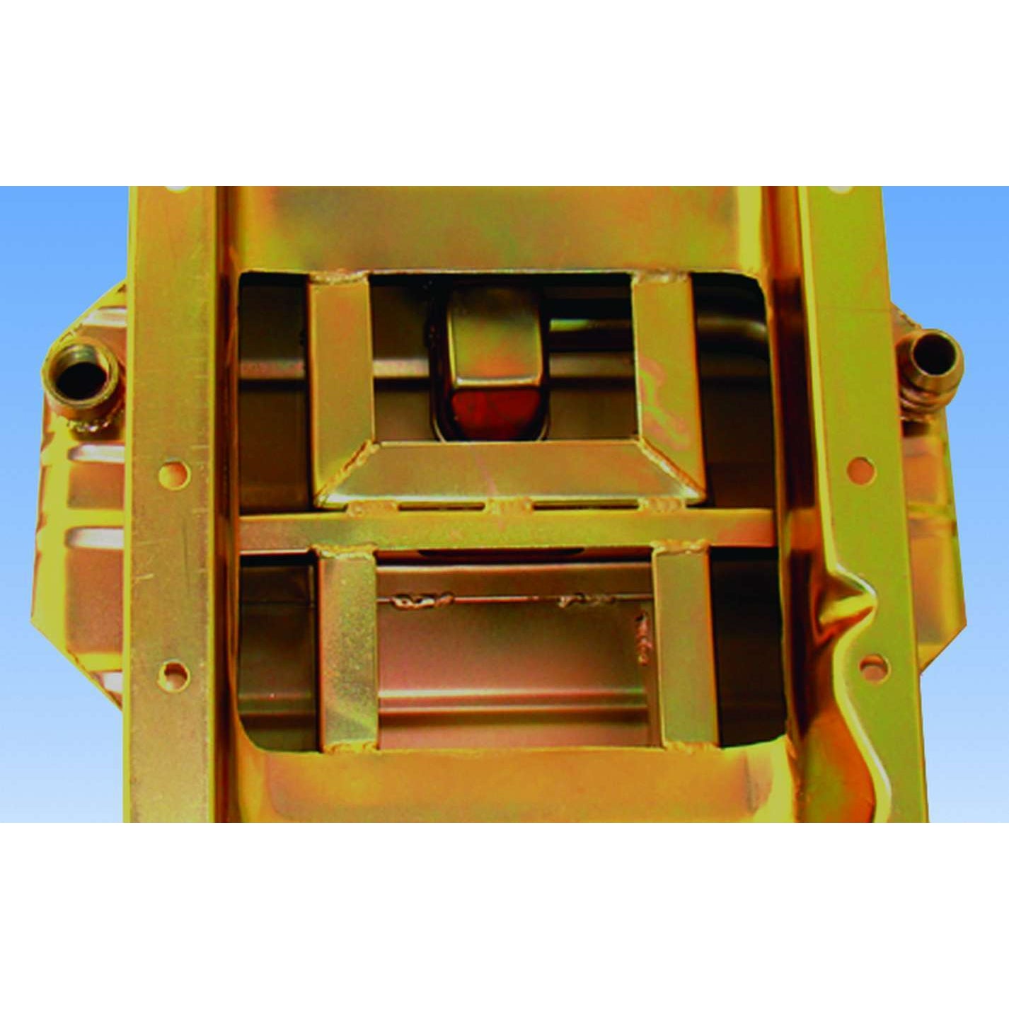 Milodon Road Race Engine Oil Pan Center Sump 7 qt 5-1/2" Deep - Steel