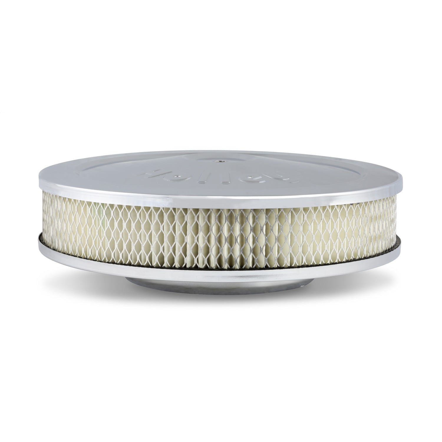 Holley Chrome Round Air Cleaner - 10"