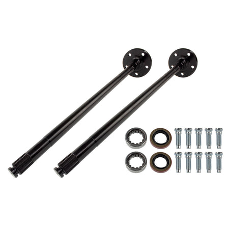 TEN Factory 29-15/16" Long Axle Shaft 28 Spline Carrier 5 x 4.50" Bolt Pattern C-Clip - Steel