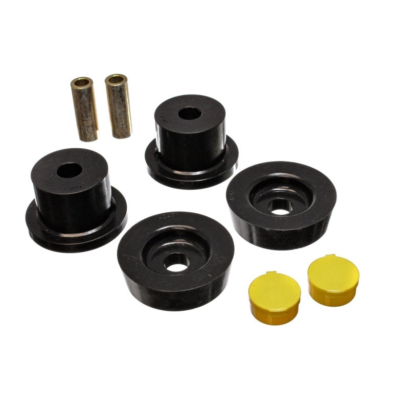 Energy Suspension Hyper-Flex Differential Housing Mount Bushing - Black / Cadmium - Mazda Miata 1990-2005