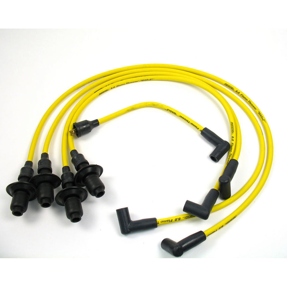PerTronix 8mm Custom Wire Set - Yellow
