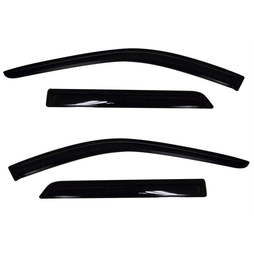 Auto Ventshade Original Ventvisor - Front/Rear - Dark Smoke - Dodge Midsize SUV 2011-20