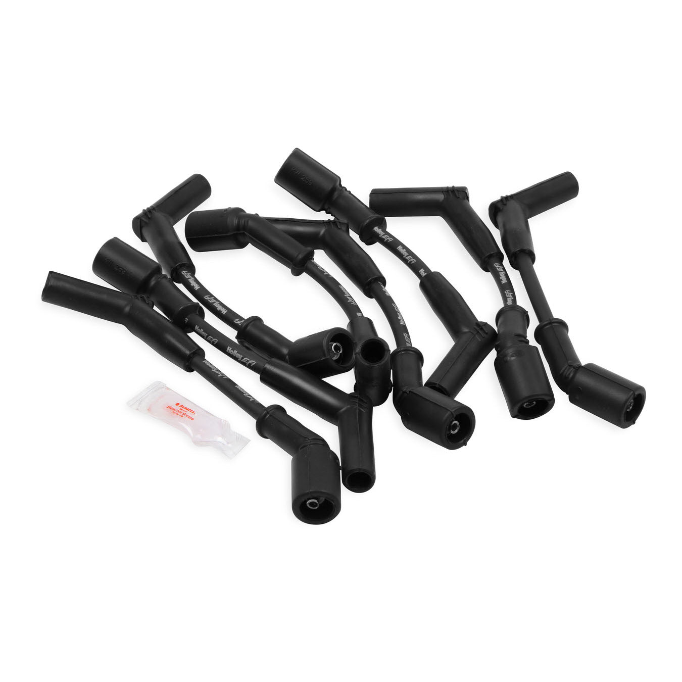 Holley EFI Spiral Core 8 mm Spark Plug Wire Set - Black