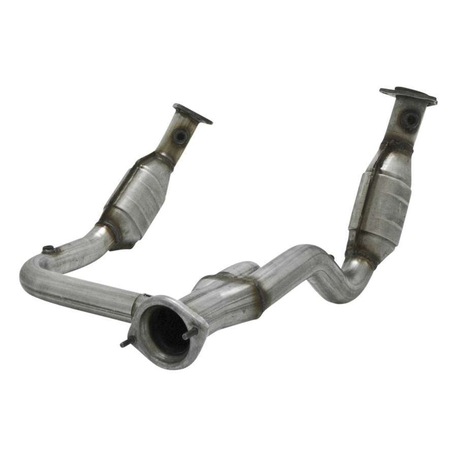 Flowmaster 49 State Direct-Fit Catalytic Converter Stainless Natural GM LS-Series - GM Fullsize Truck/SUV 2007-08