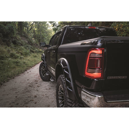 Bushwacker DRT Style Fender Flare - Front/Rear - 3.15"/3.20" Wide - Plastic - Black - 250/350