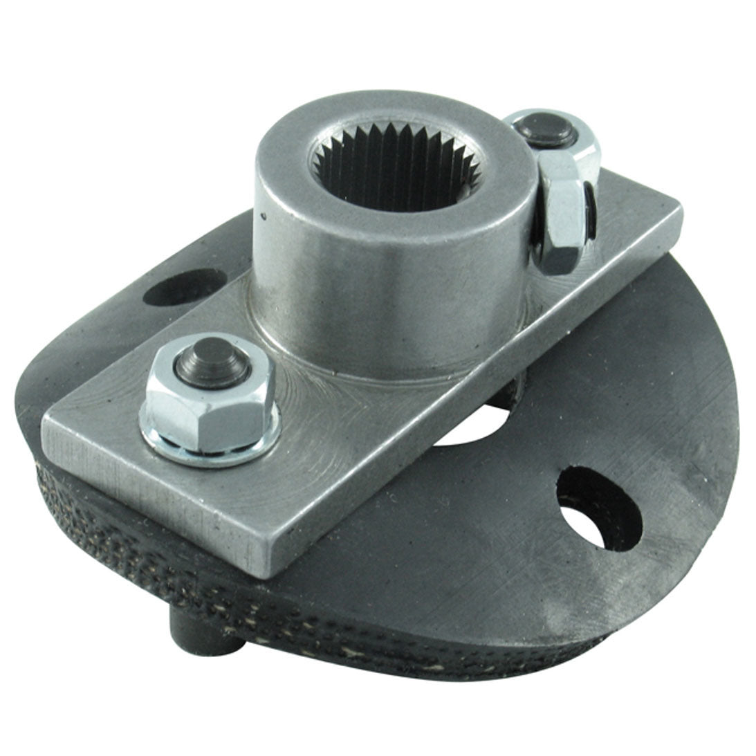 Borgeson Steering Rag Joint - Half - 3/4" 36 Spline - Steel - Borgeson Conversion Steering Box