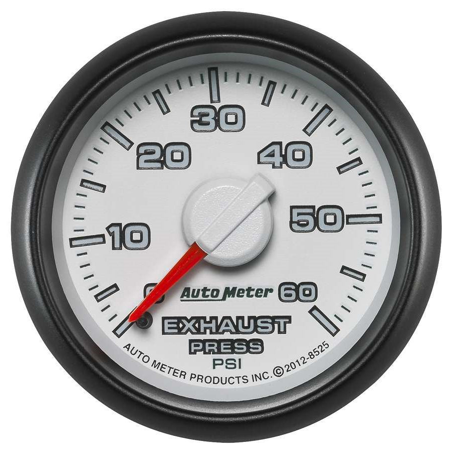 Auto Meter 2-1/16" Exhaust Pressure Gauge - 0-60 PSI - Dodge Match