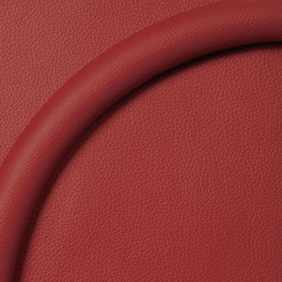 Billet Specialties Steering Wheel Half Wrap - Leather - Red 14 in. Diameter