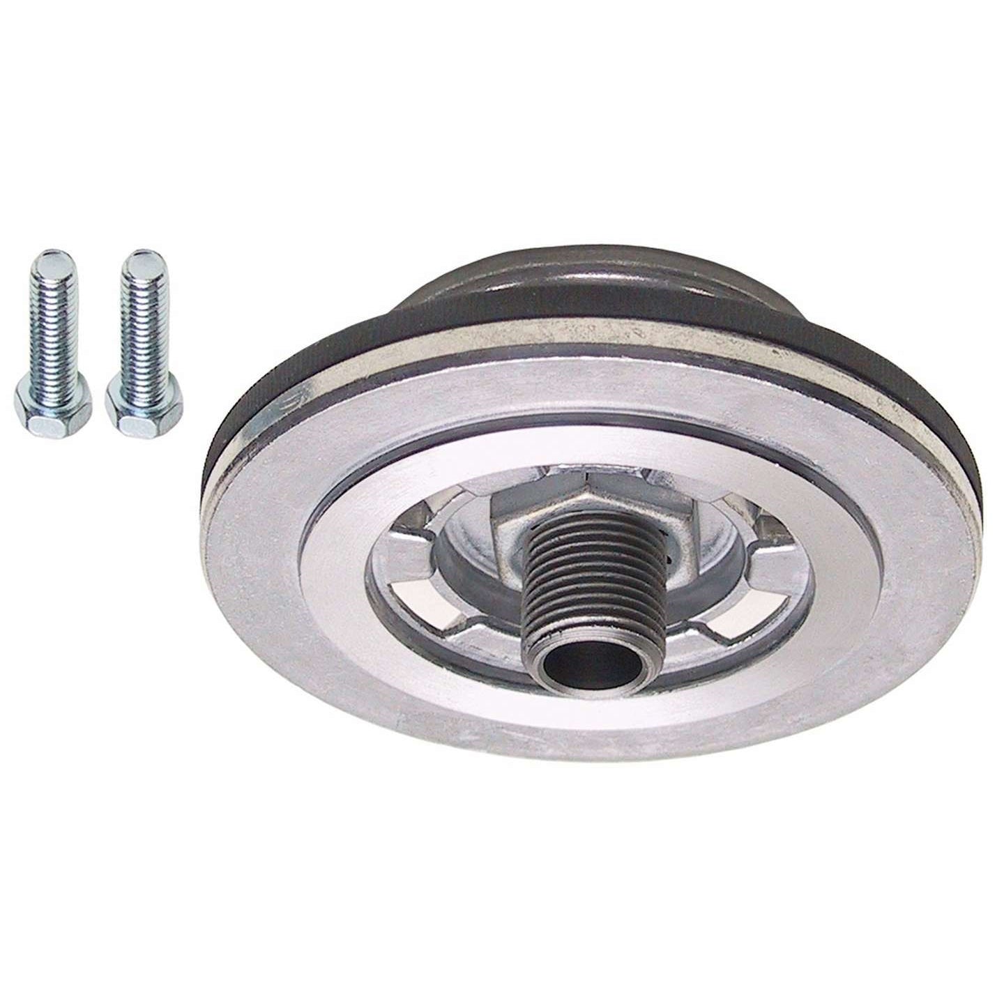 Trans-Dapt Canister to Spin On Filter Oil Filter Adapter - 3/4-16 in Thread - 5/16 in Bolts