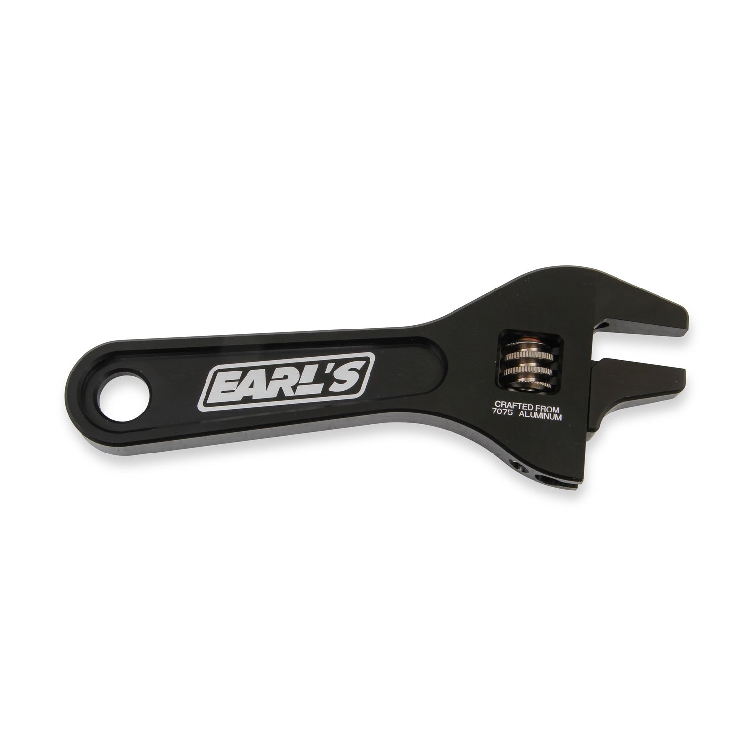 Earl's Single End Adjustable AN Wrench - Black