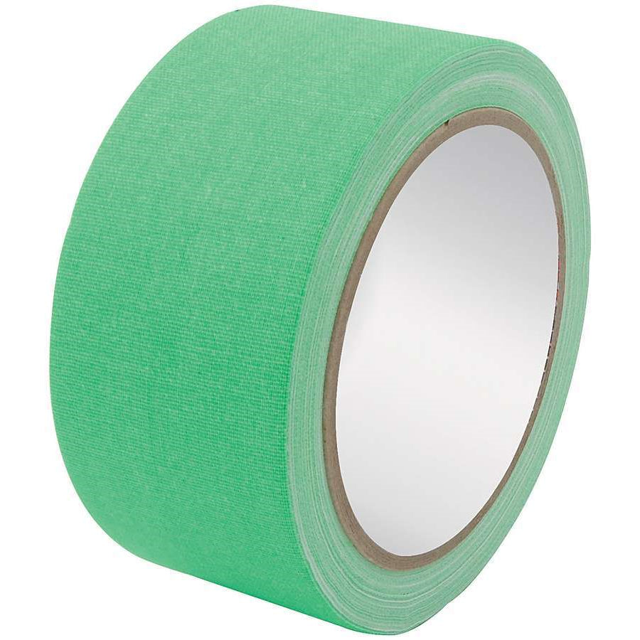 ISC Racers Tape Gaffers Tape - 2" Flourescent Green - 45 Ft.