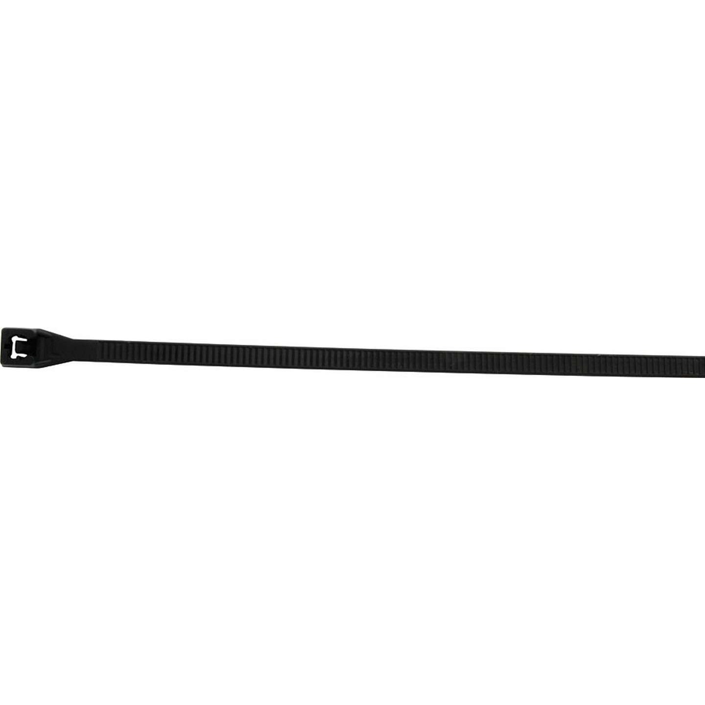Allstar Performance Black Wire Tie Wraps - 11-1/4" - (100 Pack)