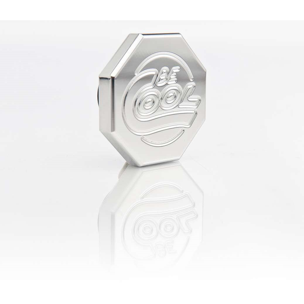Be Cool Billet Radiator Cap - Polished Finish - Octagon