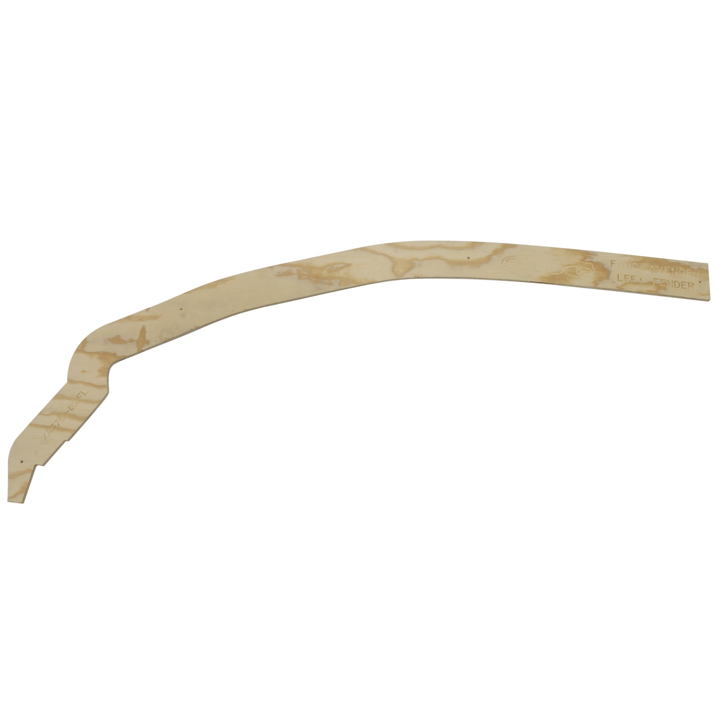 Five Star ABC Template - Fender - Left Side - Wood - Ford Fusion