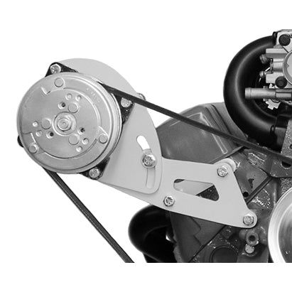 Alan Grove Components Air Conditioning Bracket - SB Chevy - Long Water Pump - Low Profile - RH