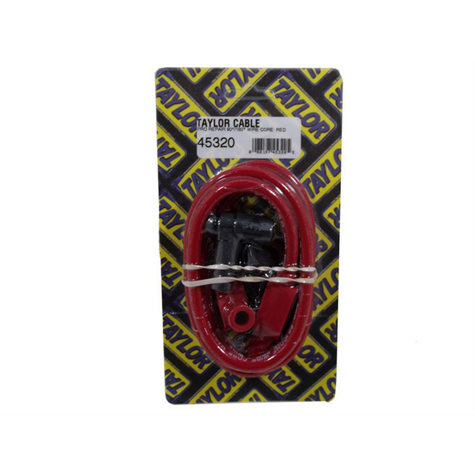 Taylor 8mm Pro Wire Spark Plug Wire Repair Kit - TCW Wire Core, Red