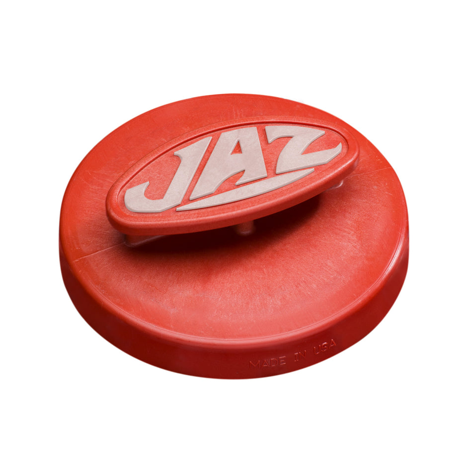 Jaz Twist Lock Fuel Cell Filler Cap - 4 in OD - T-Handle - Red - JAZ Logo