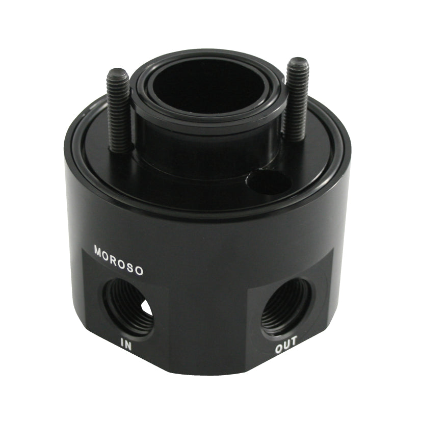 Moroso Oil Filter Adapter - SB Chevy & BB Chevy Gen IV