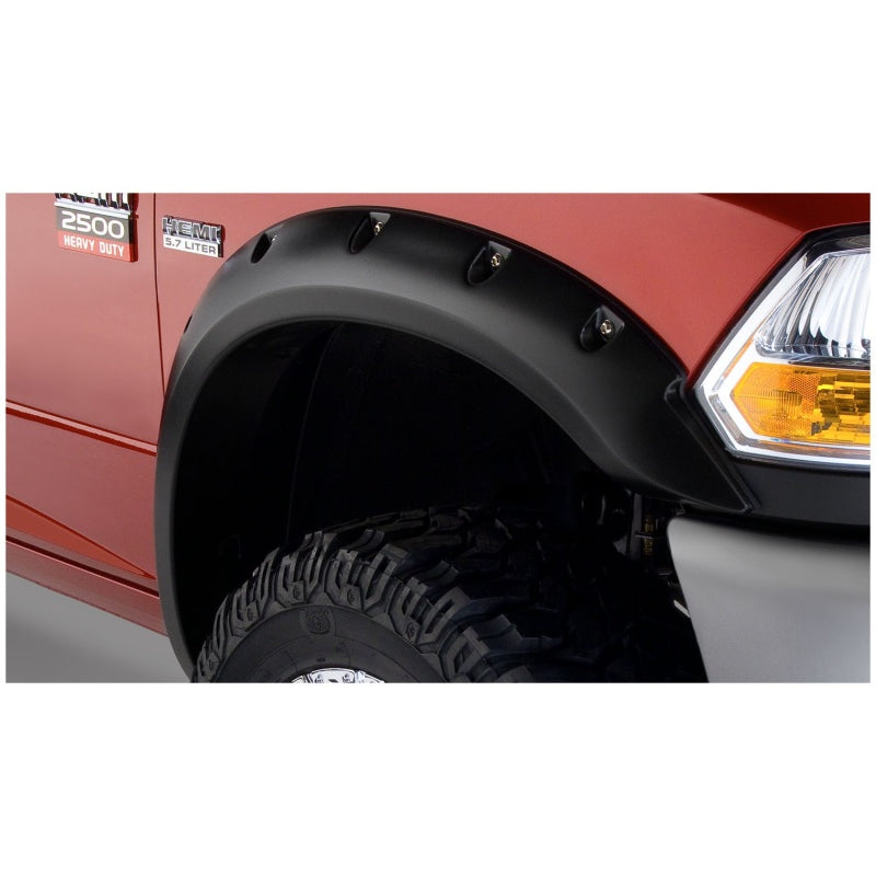 Bushwacker Pocket Style Front / Rear Fender Flare - 2.6 in Wide Front