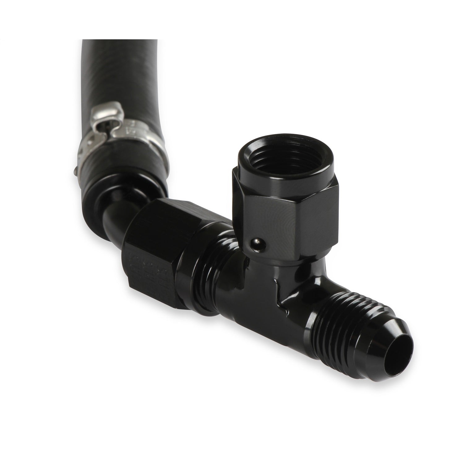 Holley EFI Stealth Fuel Line - 6 AN Braided Stainless - Vapor Guard