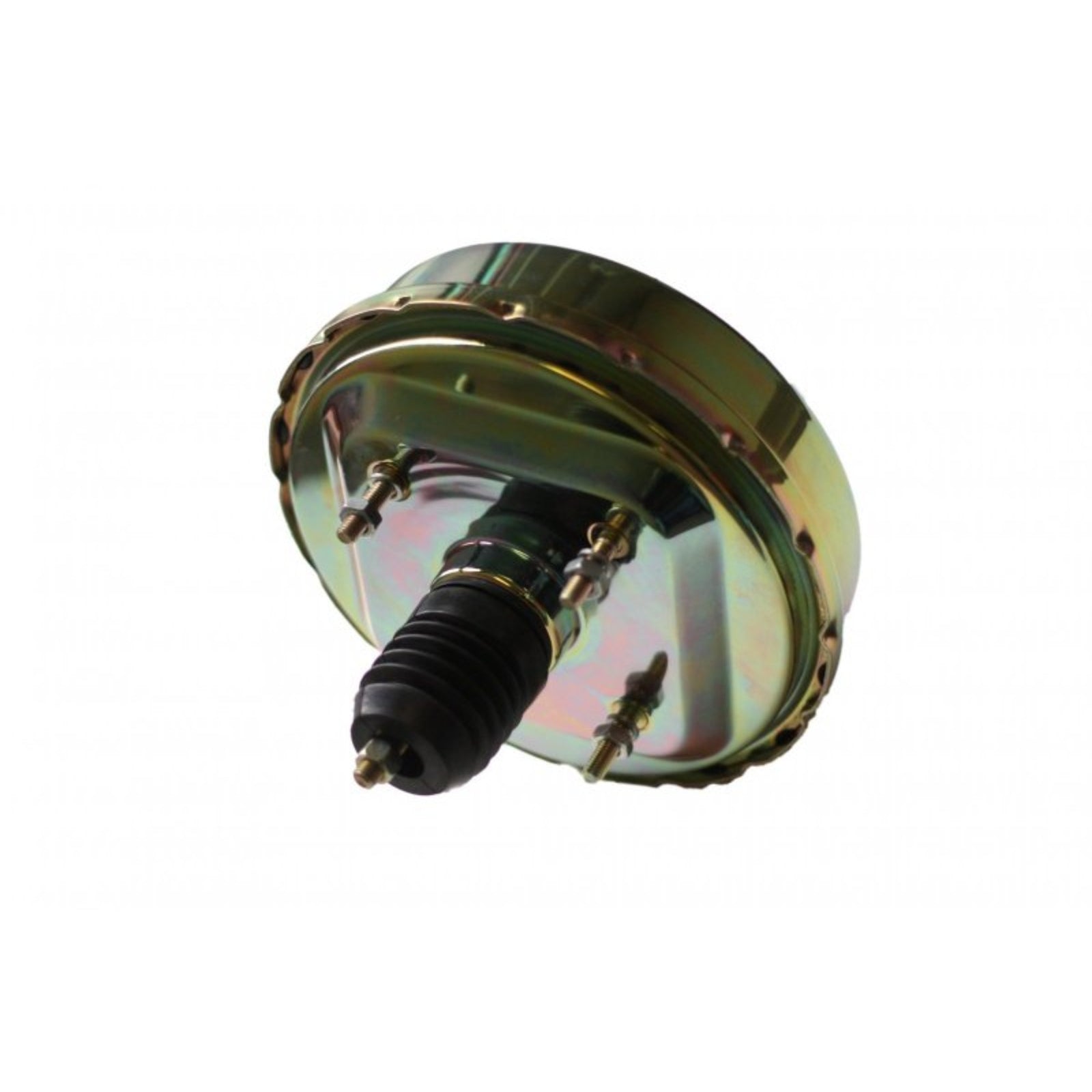 Leed Master Cylinder and Booster - Dual Integral Reservoir - 9" OD - Single Diaphragm - Steel - Zinc Plated - GM