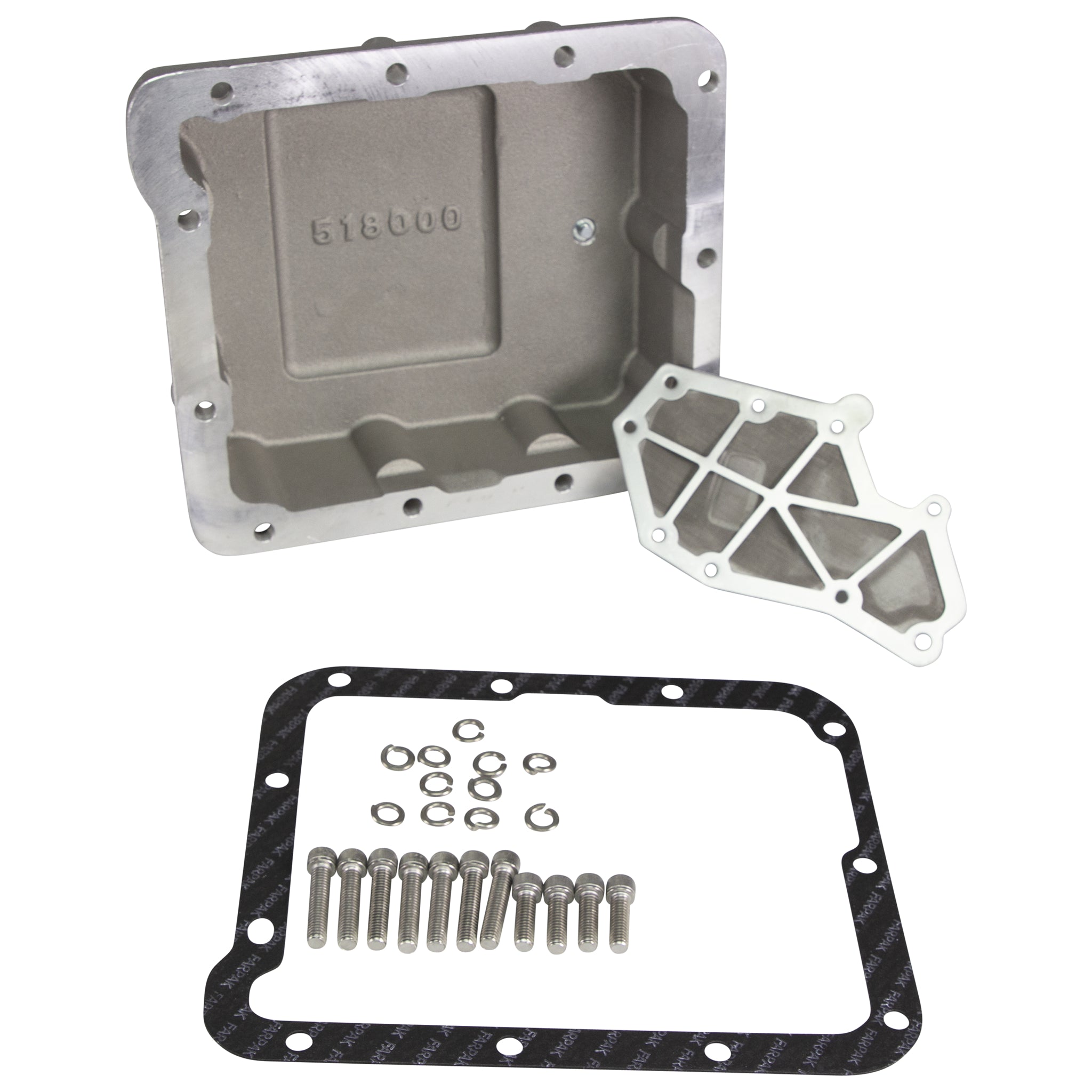TCI C-4 Cast Aluminum Deep Transmission Pan