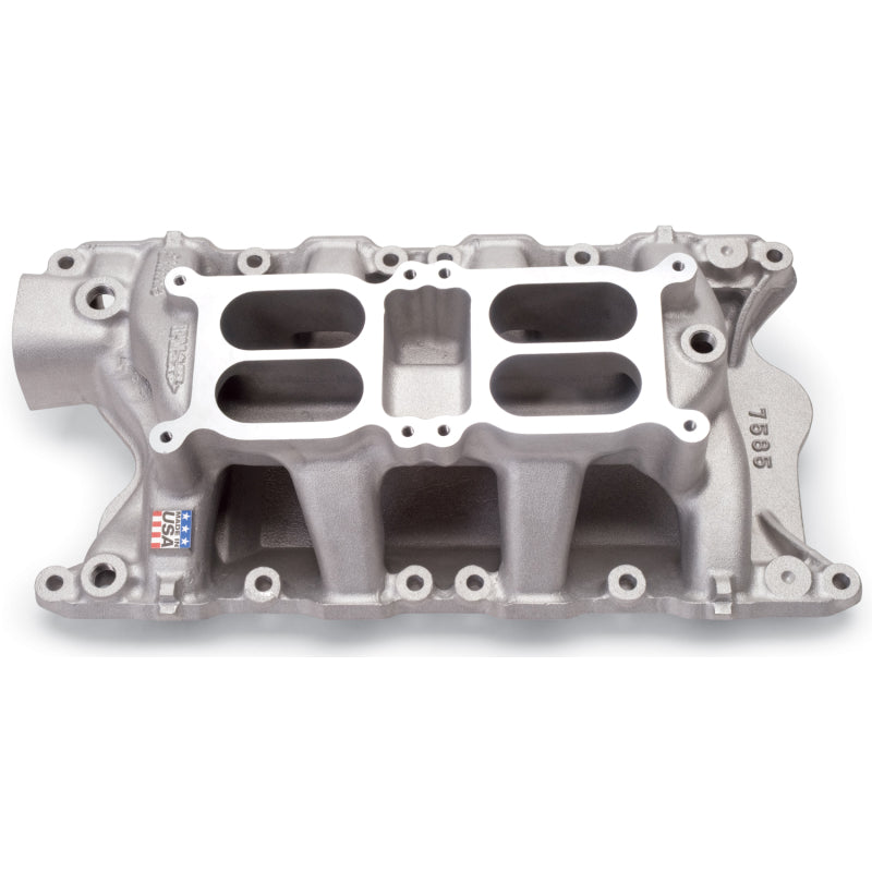 Edelbrock RPM Air-Gap 351W Square Bore Dual Quad Intake Manifold - Small Block Ford