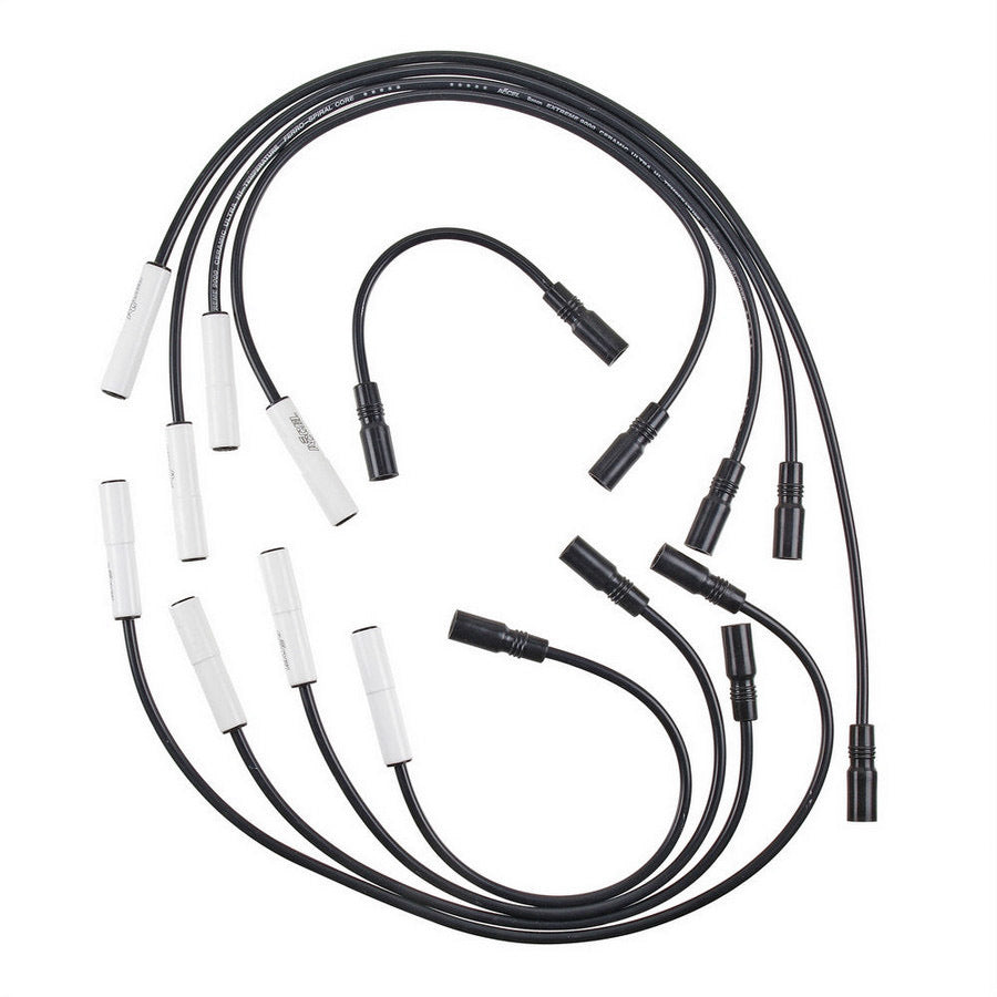 ACCEL Extreme 9000 Ceramic Spiral Core 8 mm Spark Plug Wire Set - Black