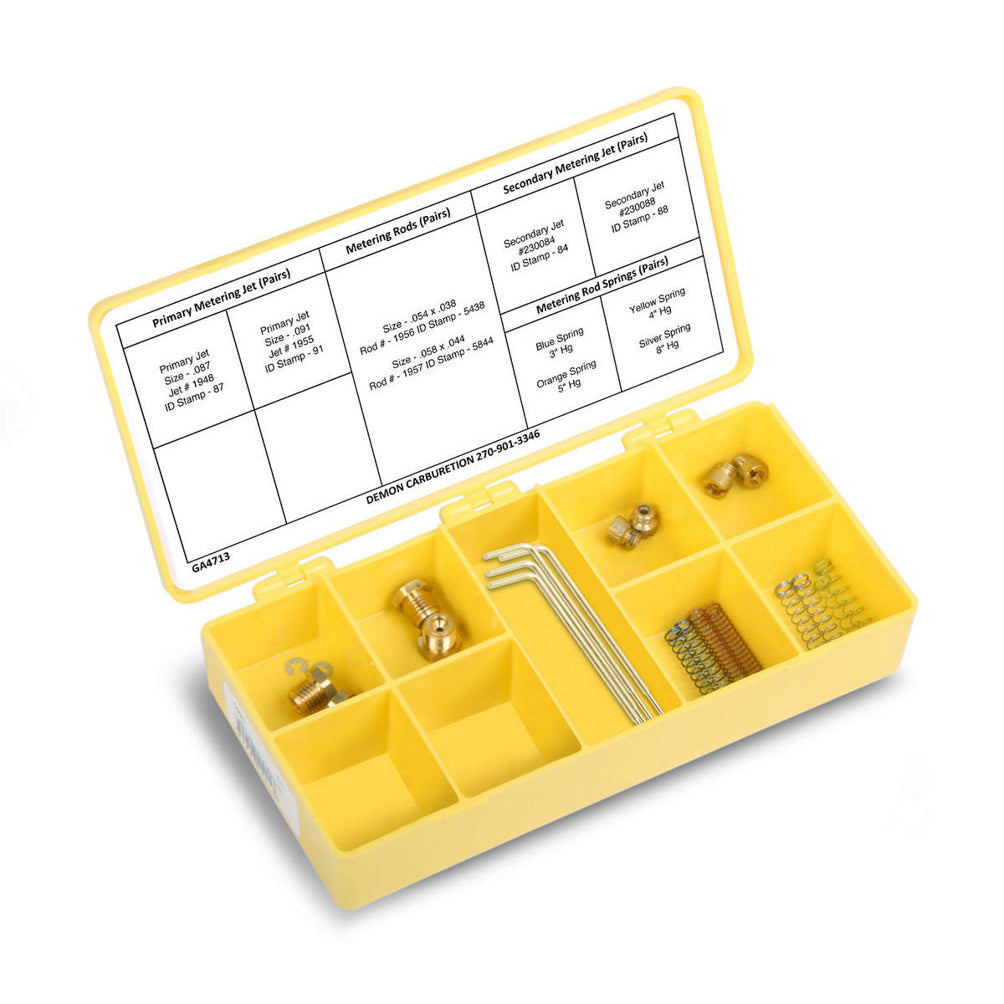 Demon Carburetor Calibration Kit - 750 CFM Street Demon Carburetors