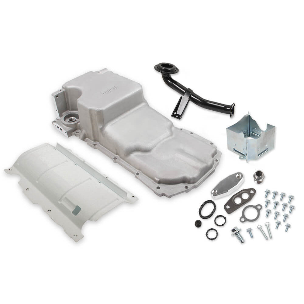 Holley GM Gen V LT Oil Pan Swap Kit Drag Race