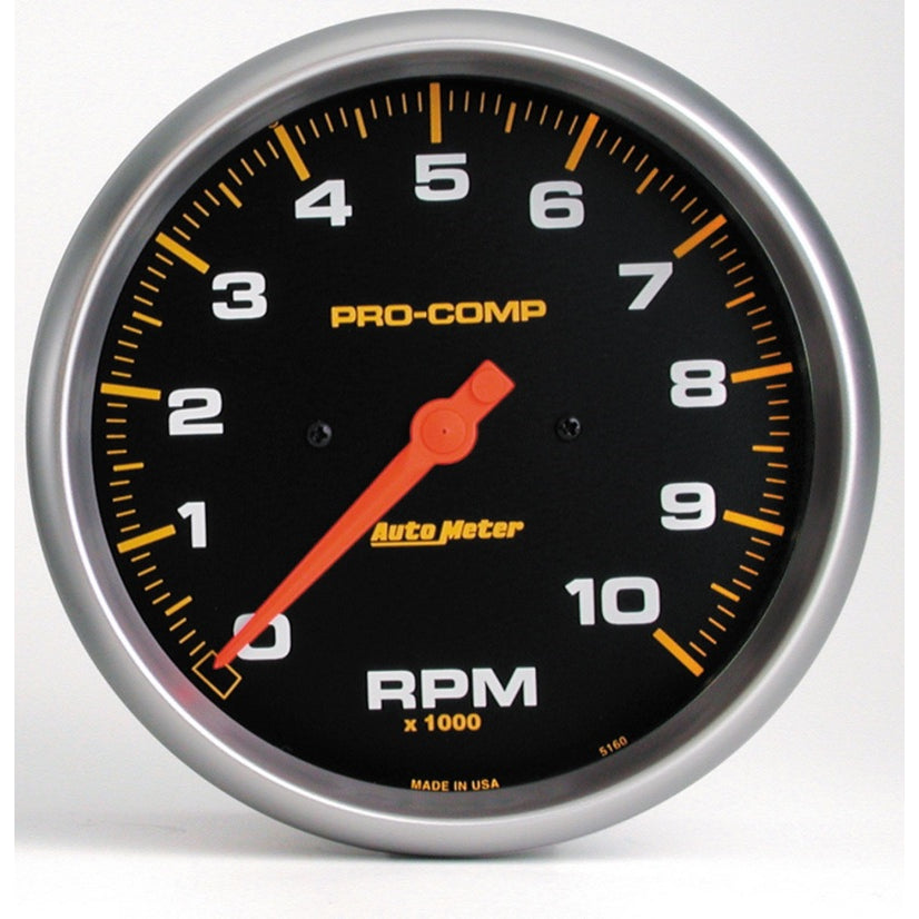 Auto Meter 10,000 RPM Pro-Comp In-Dash 5" Monster Tachometer