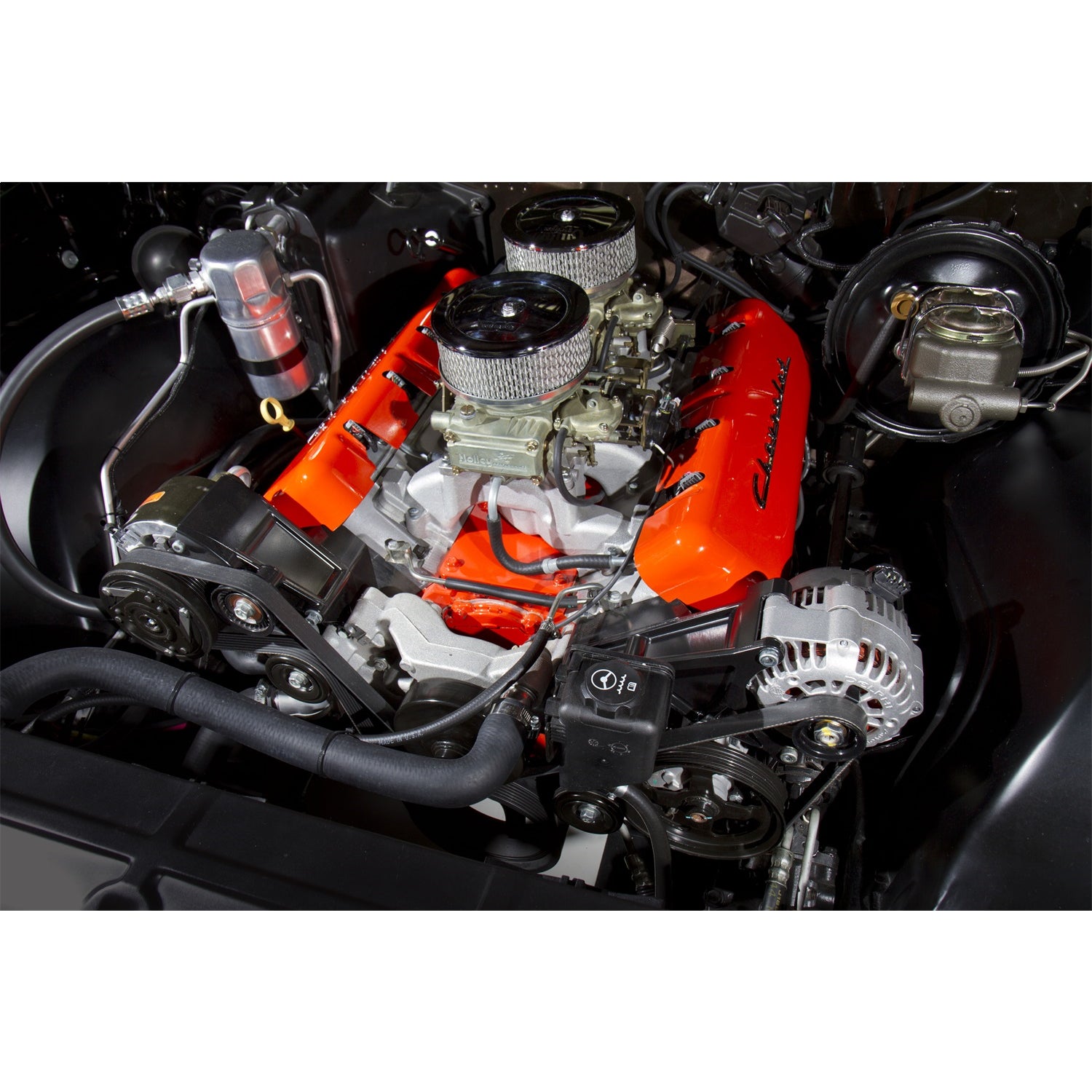 Holley LS Accessory Drive Bracket-A/C, P/S & Alt Brackets-works with R4 compressor