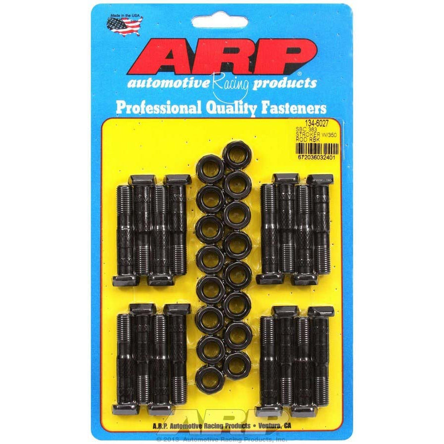 ARP High Performance Series Connecting Rod Bolt Kit - SB Chevy 383 Stroker w/ 350 Rods - Extra Head Clearance - Set of 16