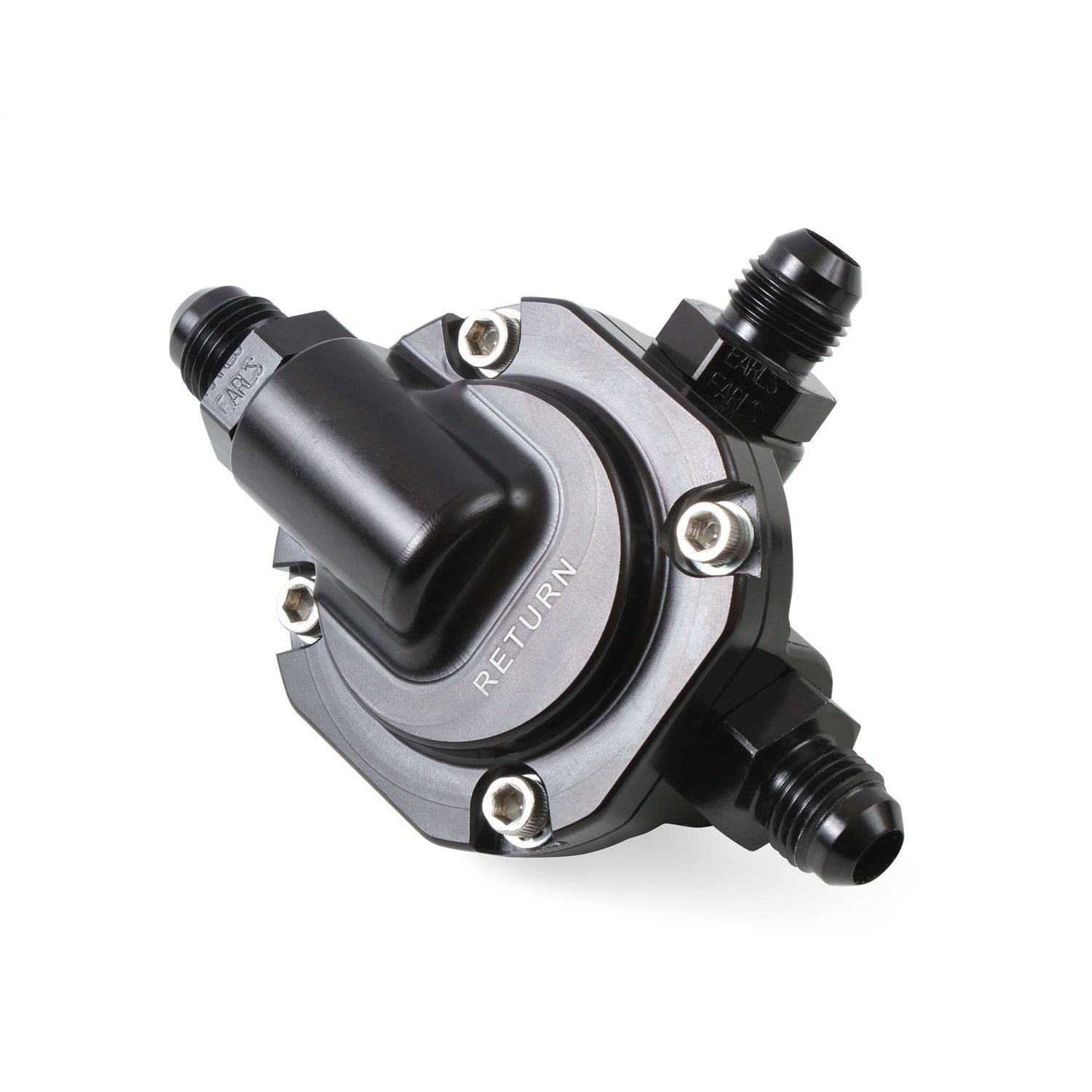 Holley Sniper EFI EFI Stealth Fuel Line - 6 AN Braided Stainless - Pressure Regulator