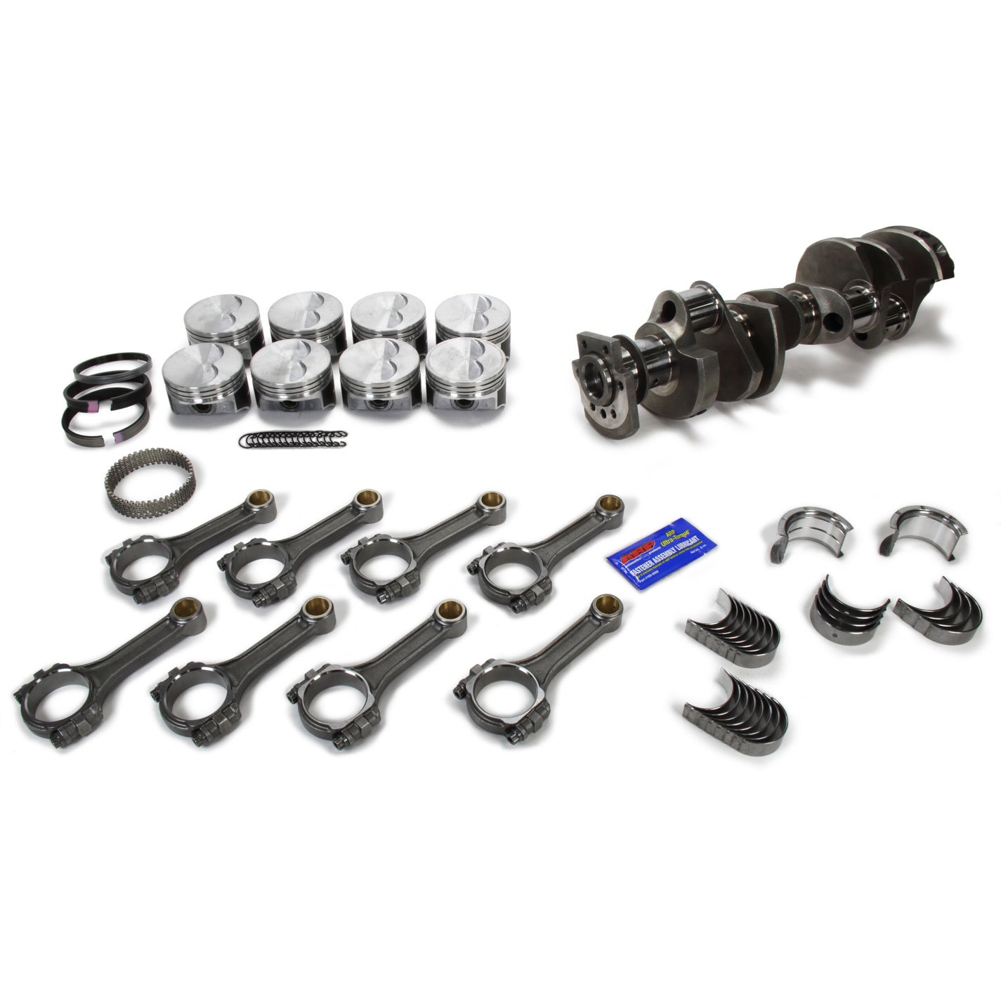 Eagle 384 CID Rotating Assembly - Cast Crank