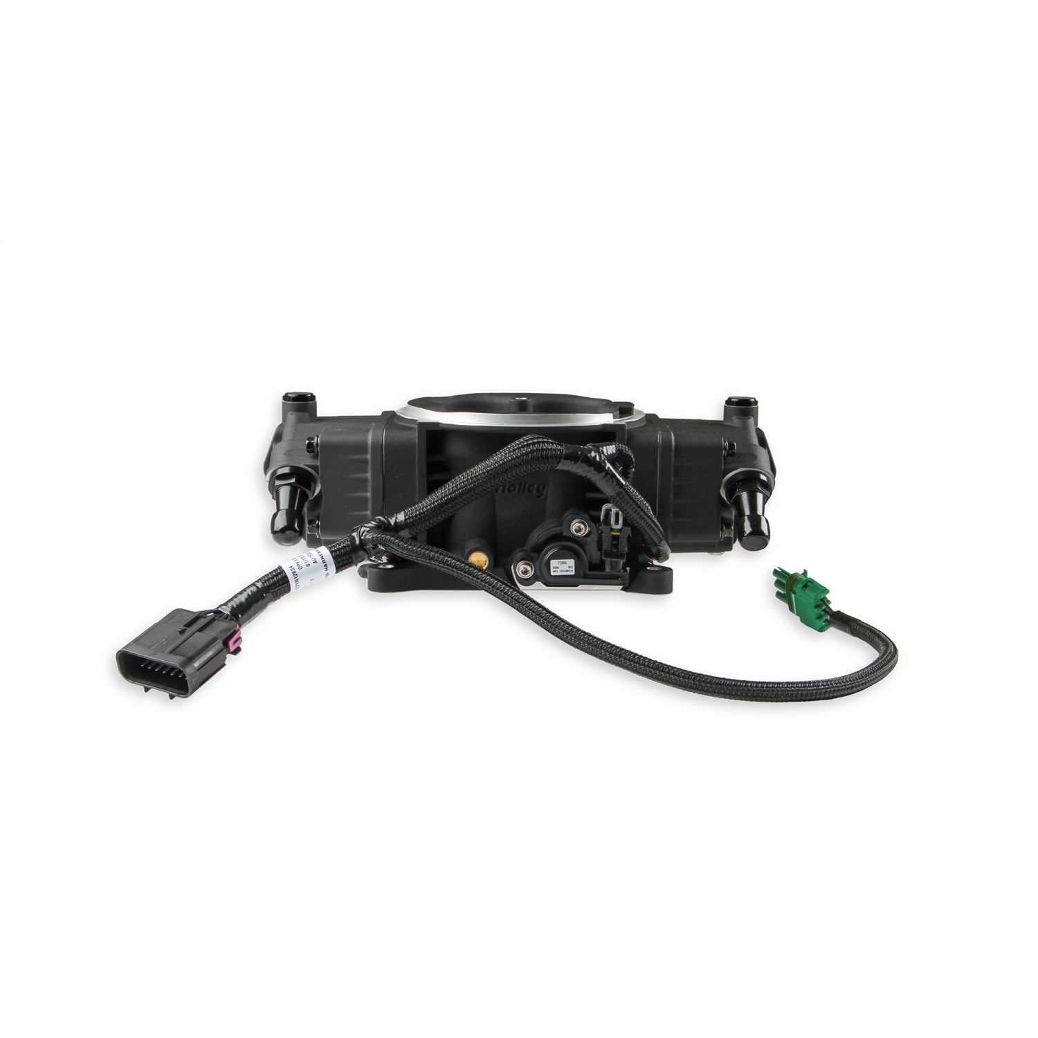 Holley EFI Terminator X Stealth Throttle Body Fuel Injection - Square Bore - Black - GM LS-Series